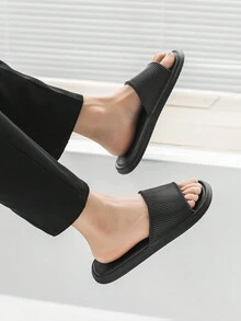 Summer Unisex Slippers, 2024 New Home Eva Anti-Slip Bathroom Couple Flip-Flops, Men's & Women's Couples Slides