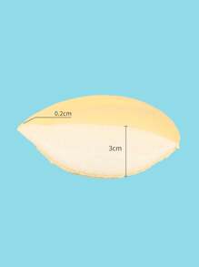 2pcs Solid & Liquid Silicone Invisible Breast Petals, Ultra-Thin Bra Lift Tape For Backless, Strapless Dresses, Lingerie