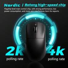 VGN VXE Dragonfly R1 PRO MAX 有线/2.4G 鼠标 红色 轻量级 PAW 3395 100-26000 DPI 续航时间长达 150 小时 冰涂层 易于清洁 125-4000Hz 回报率 Nordic Smart Speed X 无线 红色 适用于电子竞技游戏/办公室 无线鼠标 电子竞技游戏鼠标 适用于游戏玩家 PC 配件 - 紅色 - 查看 6