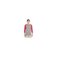 Jerzees Mens Dri-Power Active Triblend Baseball Raglan T-Shirt (601RR) - màu xanh lá - Xem 2