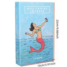 Lotería Millennial: Edición Carnaval Familiar - Azul - Ver 2