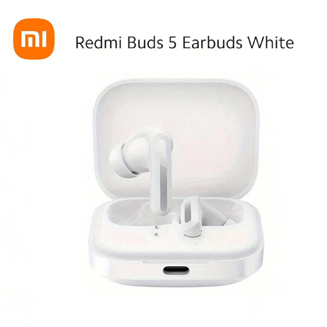 Xiaomi Xiaomi Redmi Buds 5 Kopfhörer in Schwarz Aktive Geräuschunterdrückung, HalbInEar, bis