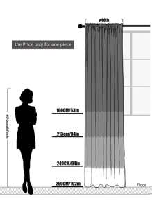 1pc Beige Bead Decor Semi-Sheer Curtain, Embroidered Voile, Sheer Drape, Suitable For Living Room, Bedroom, European Style Romantic Window, Home Decor - Beige - View 11