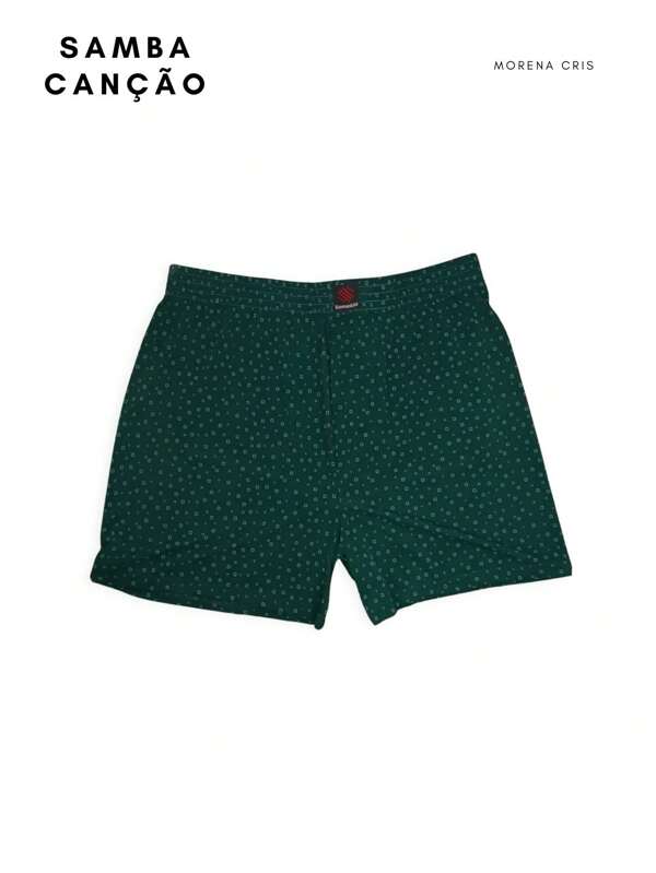 Cuecas Samba Canção Short De Dormir Masculino Adulto Em Liganete Estampas Variadas Calção Estampadas/ Confortável/ Leve/ Fresca