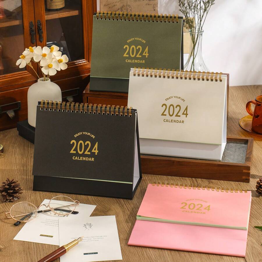 Tyqour Petit Calendrier De Bureau 2025.1-2026.6 - Petit Calendrier De