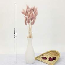 30 piezas, 90 piezas Flores secas natural de rabo de conejo para decoración del hogar elegante bohemia, decoración de otoño, bodas, arreglos florales y manualidades DIY