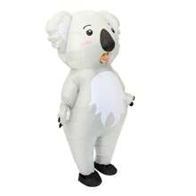 Costum gonflabil de koala pentru adulți, costum amuzant de koala, costum de cosplay, petrecere, Halloween