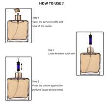 furio 3 In 1 Perfume Necklace Diffuser, Bottom Fill, No Tools Required, Easy To Use, Perfume Bottle Necklace Pendant Portable Mini Refillable 1 ML - Multicolor - View 6