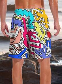 Pantalones cortos hawaianos de verano para hombres con estampado 3D, hawaianos