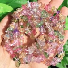 5-8mm Natural Gravel Stone Asymmetrical Stone Rose Quartz Opal Amethysts Garnet Bead For Jewelry Making DIY Charm Bracelet Necklace Accessories