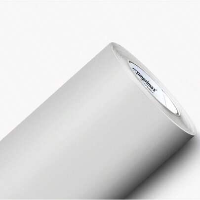 Película Adesiva Vinil 3m x 50cm Branco Envelopamento móveis, a prova d'agua
