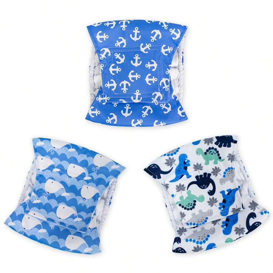 3 pièces Bandes de ventre pour chiens mâles, doublure en maille noire premium, enveloppe de ventre pour chien petit, étanche, lavable, réutilisable, couches pour chiots S,M,L,XL