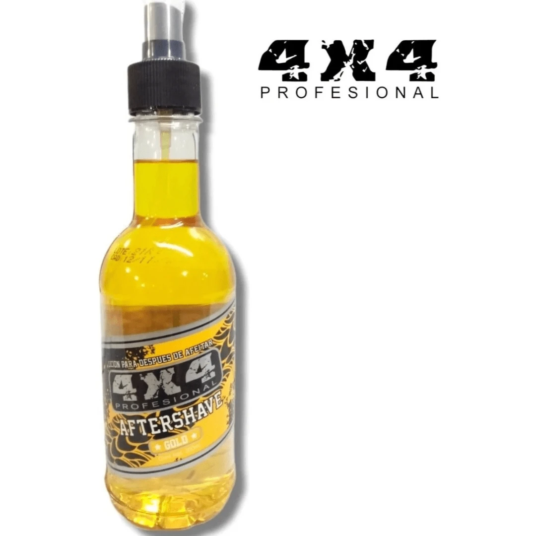 Loción Después De Afeitar 4x4 Aftershave diferentes aromas 300 ml - Amarillo - Ver 1