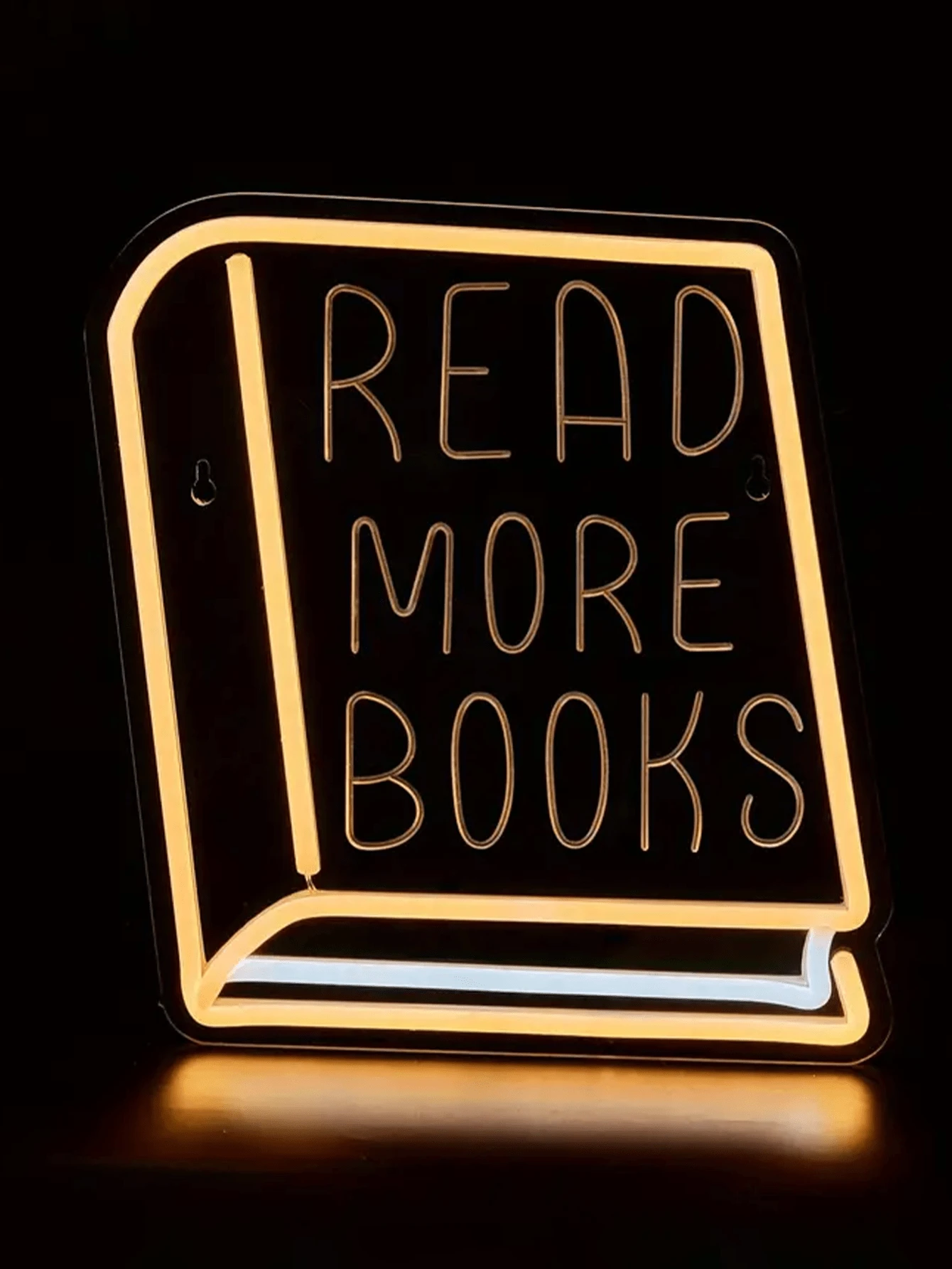 Read More Books USB Powered Neon Sign The Perfect Choice For