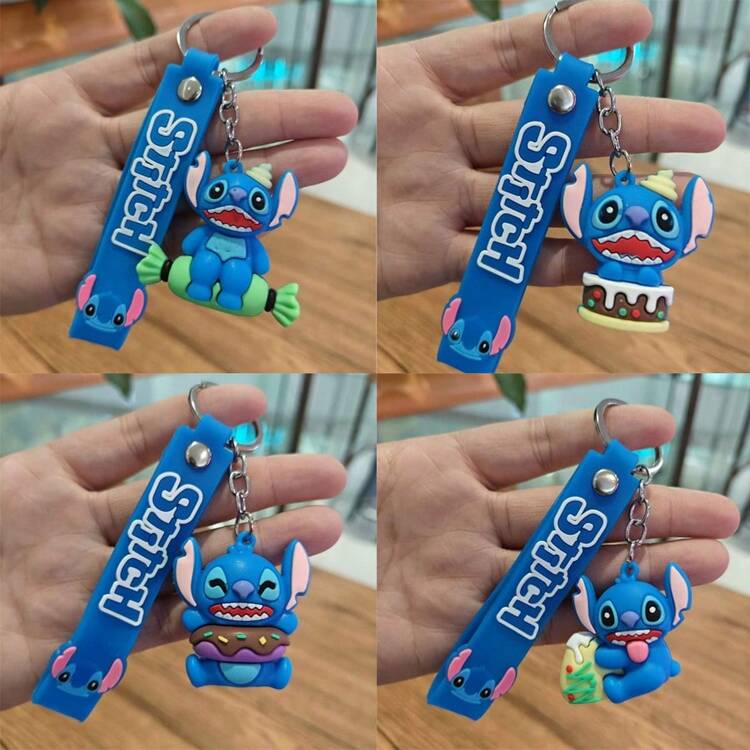 スティッチ　ツムツム　キーホルダー ☆ スティッチ ☆ ディズニー ツムツム ジュエリーマスコット