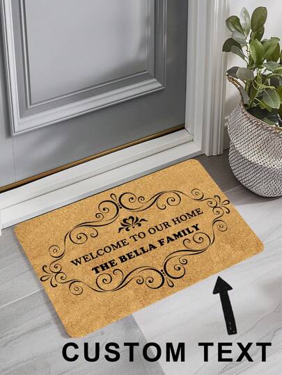 Personalized Doormat-Custom Door Mat-Customized Doormat-Personalized Gift-Custom Gift-Housewarming Gift-Birthday Gift-Welcome Door Mat