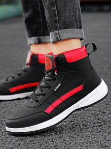 Zapatillas deportivas informales de corte alto para hombre, zapatos deportivos blancos nuevos de verano 2024, talla grande para hombre: 46/47/48