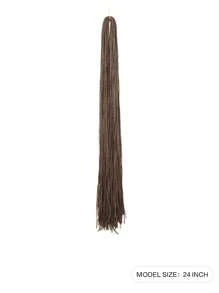 Micro Braids Hair Extensions Long Micro 3X Pre-Looped Synthetic Zizi Braids  24 Inch 100g/Pack Color Thin Small Box Braid Crochet Twisted Hair Synthetic Kanekalon Braiding Hair Extension