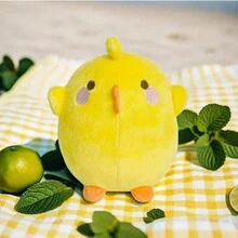 Molang 2 Styles Genuine  Cartoon Role Piu Piu White Rabbit Filled Plush Pendant Keychain Stuffed Plush Doll For Bags, Key Decorations - Multicolor - View 4