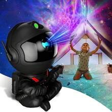 Star Projector Galaxy Night Light Led Lamp With Astronaut Space Themed Projection For Ceiling Decoration, Great Gift For Kids