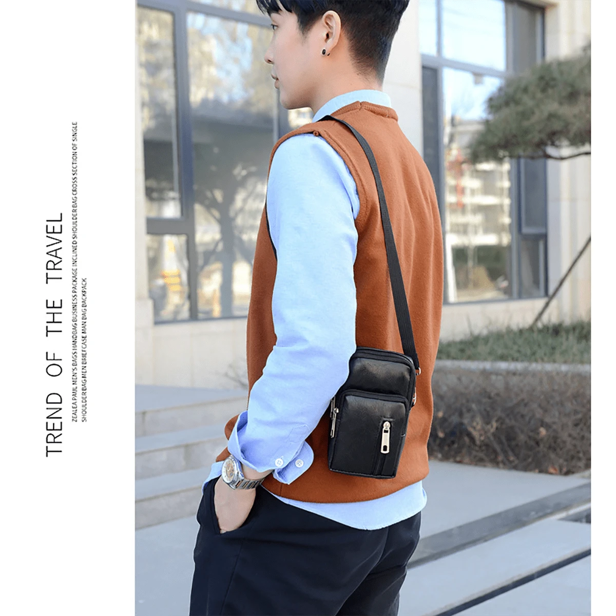 Belt side bag store