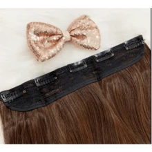03 Packs Of Hair Clips For Tic Tac Mega Hair Extensions - 黑色 - 查看 4