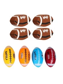 6 piezas, Juego de papelería de la serie deportiva: 4 sacapuntas manuales en forma de pelota deportiva + 2 borradores de pelota, Juego de papelería de deportes de pelota, Sacapuntas pequeño y compacto en forma de balón de fútbol, Regalos para fiestas de cumpleaños temáticas deportivas, recompensas escolares, suministros de aprendizaje en el hogar, artículos de fiesta de fútbol para entusiastas del fútbol, regalos navideños, regalos de Halloween - Juego de papelería de bolas. - Ver 14