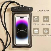Iphone 16 Buy One Get One Free, Phone Case + Waterproof Phone Pouch Compatible With IPhone 7/8/11/12/13/14/15/X/XR/Xs/Plus/Pro/Pro Max/SE2 - black[0] - View 2