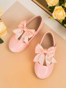 2 pares de bailarinas con decoración de flor hecha a mano y cierre de gancho y lazo, apropiadas para todas las estaciones - Rosa vieja - Ver 3