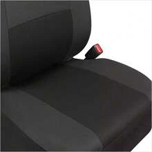 Black Gray Car Seat Covers Front & Rear Bench Full Set For Auto Truck - Nhiều màu - Xem 3