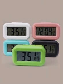 Multifunctional Smart Electronic Clock, Desk Clock With Backlight, Temperature, Calendar, Week, Timer For Kitchen, Dorm, Bedroom, Bedside,Home Decor ,Room Decor Gifts Birthday Graduation Digital Clock Alarm Clock Bedroom Decor Dormitory Decor Back To School School Decor School Surprise