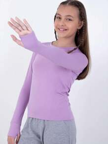 Nick Toia Tween Girls Blouses - Morado - Ver 2