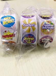 500/1500pcs Teacher Reward Stickers - 3 Vibrant Rolls Of Diverse Praise & Merit Stickers,Easy-To-Use Self-Adhesive Design For Boosting Student Morale And Classroom Engagement - Ideal For Student Recognition And Reward Sticker Pad,Sticker>Roll,Stickers Set,Print Stickers,Stickers Design,Stikcers,Stickers,Teacher Stickers,Classroom,Reward Stickers,Sticker Roll,Classroom,Stickers Set,Classroom,Teacher Stickers