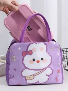 1pc New Large-Capacity Lunch Bag, 3D Pattern Cartoon Lunch Box Bag For Taking Out, Ideal Choice For Gifts - one-size - View 9