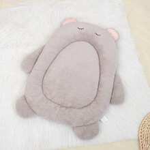 Alfombra en forma de pingüino, almohadilla para mascotas, alfombra cálida antideslizante para todas las estaciones