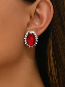 Trang sức thời trang & tinh tế, Hoa tai đính đá hình giọt nước bán chạy - Đầy màu sắc - Xem 16