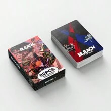 BLEACH 60张卡片+32张贴纸高清LOMO卡盒套装，动漫周边卡片礼物，贴纸动漫，照片卡>Kpop - BLEACH - 查看 5