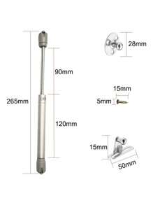 4 Pistones Amortiguador Gas Tope Puerta Para Alacena Cocinas - Multicolor - Ver 11