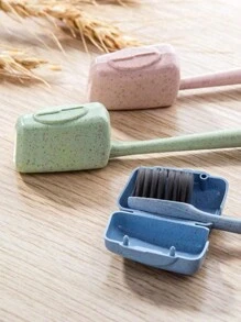 12/8/4/1pc Portable Toothbrush Holder - Keep Your Toothbrush Clean And While Traveling! Toothbrush Holder Toothbrush Holder Toothbrush Head Cover Toothbrush Head Cover Toothbrush Hat Toothbrush Protector Travel Accessories Back To School