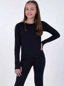 Nick Toia Tween Girls Blouses - Black - View 2