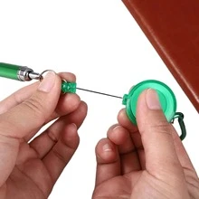 Bút Dụng Cụ Đa Chức Năng - Bút Bi, Tua Vít, Thước, Thước Đo - Móc Khóa Carabiner Có Khóa Kéo - Bút Dao Tự Vệ Đa Năng - Cần Thiết Cho DIY - Nhôm Và Đồng Bền Đẹp - Tiện Lợi Bỏ Túi - Thích Hợp Cho Trường Học, Văn Phòng, Kế toán, Học tập, Tài chính, Ký kết, Thi cử, Phòng xử án, v.v. - 1pc - Bút móc khóa leo núi - Xem 3