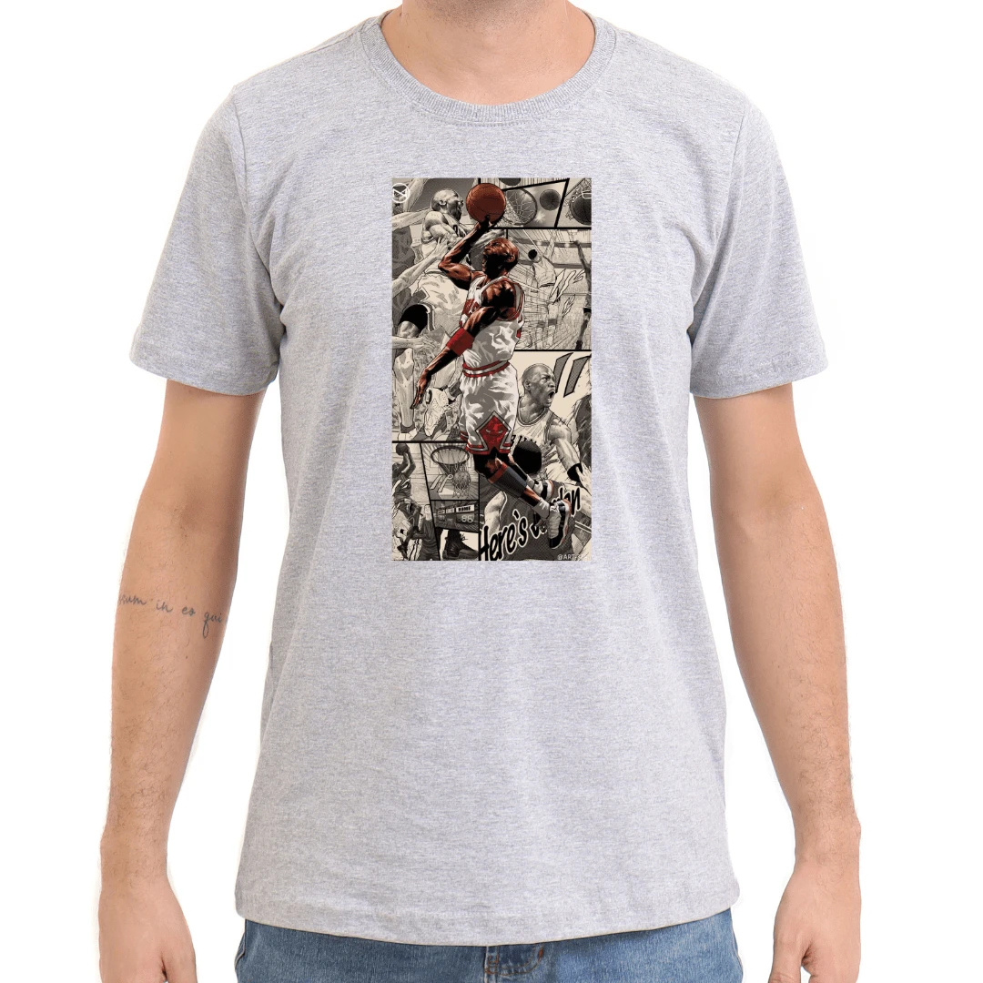 Men T-Shirts - Xám - Xem 1