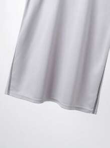 2 件青少年男孩运动套装 - 速干网眼透气吸汗短袖 T 恤和跑步短裤套装