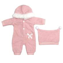 适合 16 英寸/40 厘米玩具重生娃娃服装连衣裙 20 种款式适合作为儿童礼物（不包括娃娃） - 彩色 - 查看 25