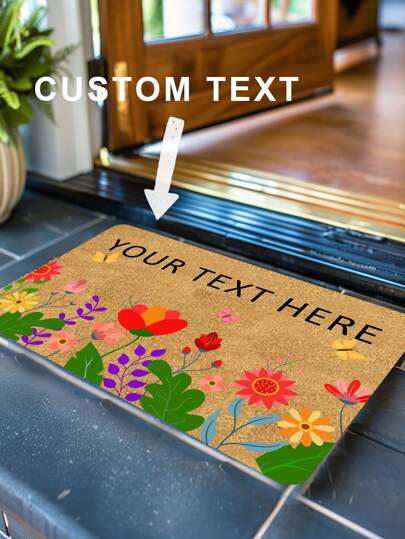 Felpudo personalizado - felpudo de puerta personalizado - regalo personalizado - regalo personalizado - regalo de inauguración de la casa - regalo de cumpleaños - felpudo de bienvenida