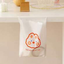 Multi-Functional Adhesive Cartoon Pattern Garbage Bag For Convenient Single-Use Cleaning In Cars, Tables, Kitchen And Bathrooms. 4 Random Cute Patterns Available.,Kitchen,Bathroom,Home,Household Suppliers