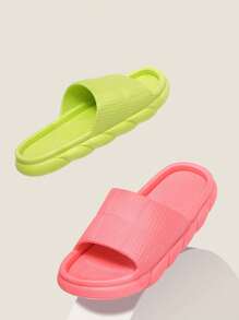 Women Flat Sandals - 綠色 - 查看 6