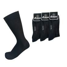 10 pares de Calcetín de vestir para Caballero - Negro - Ver 1