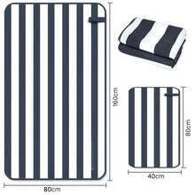 Bath Towels - Navy Blue - View 4