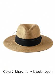 1 buc. Pălărie Fedora tricotată, minimalistă și practică, multifuncțională